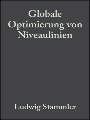 cover image of Globale Optimierung von Niveaulinien